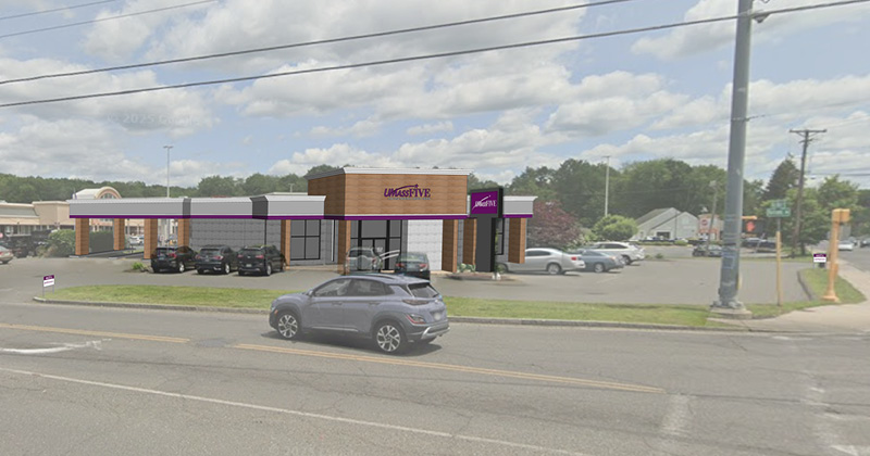 Exterior East Longmeadow Branch Rendering