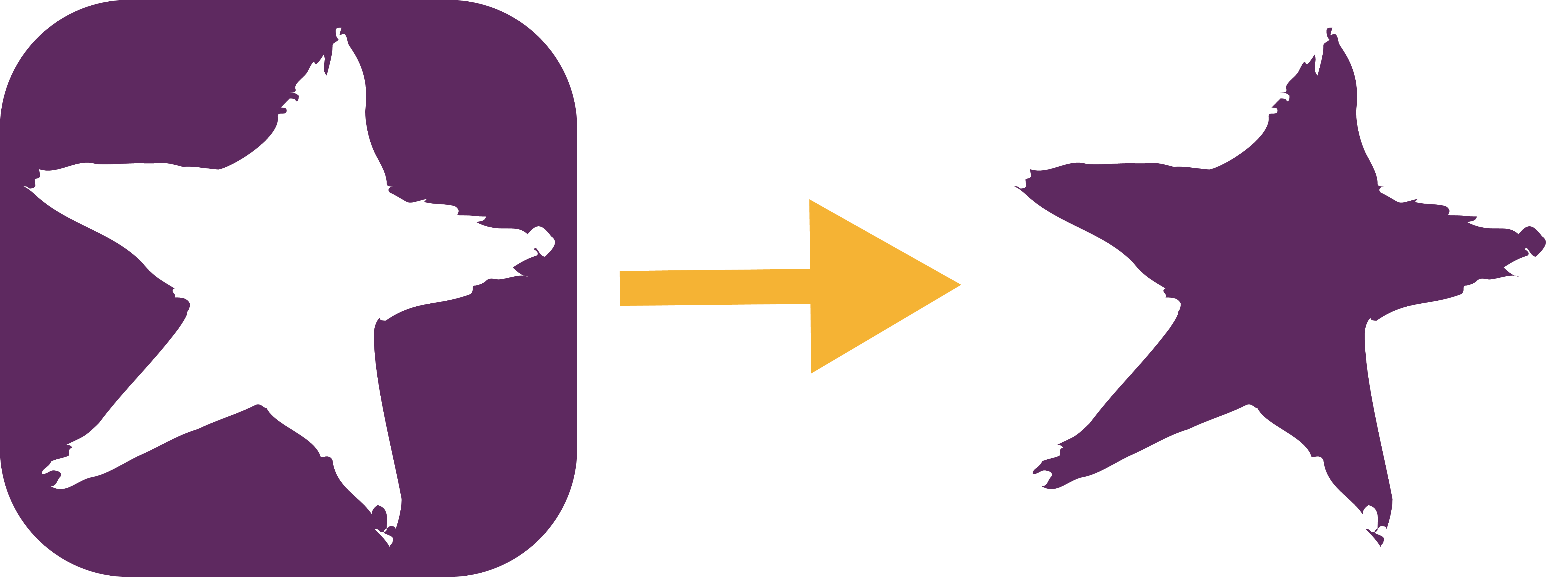 old app icon and new app icon
