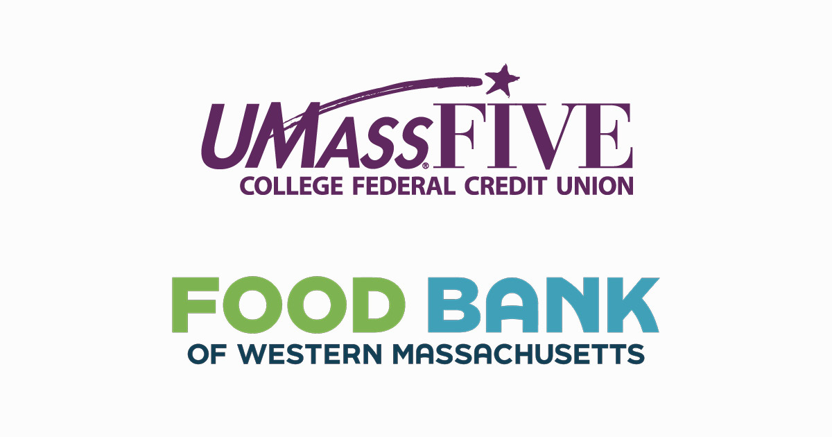 UMassFive & Food Bank of Western MA Logo