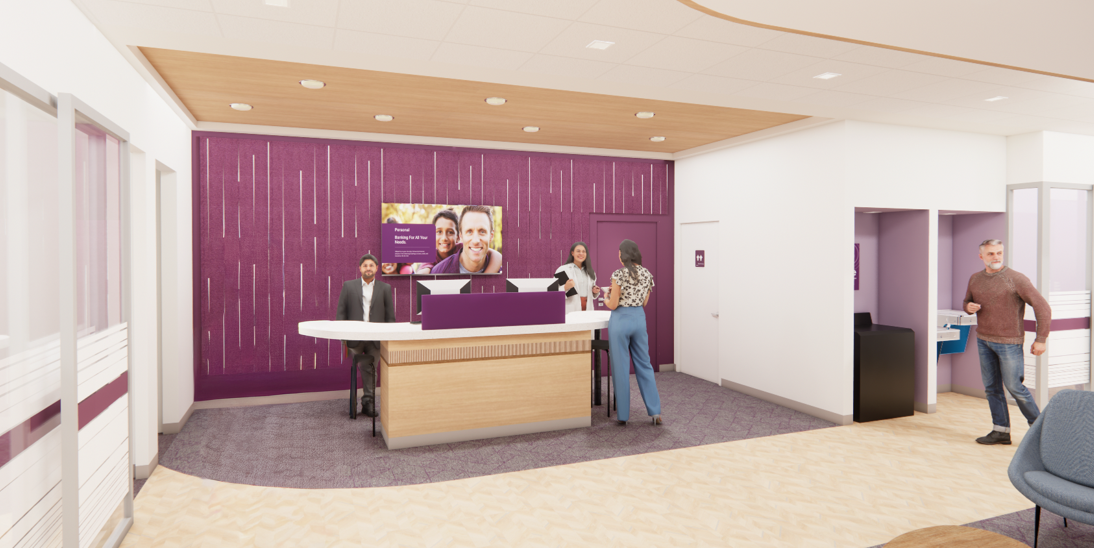 Interior Branch Rendering